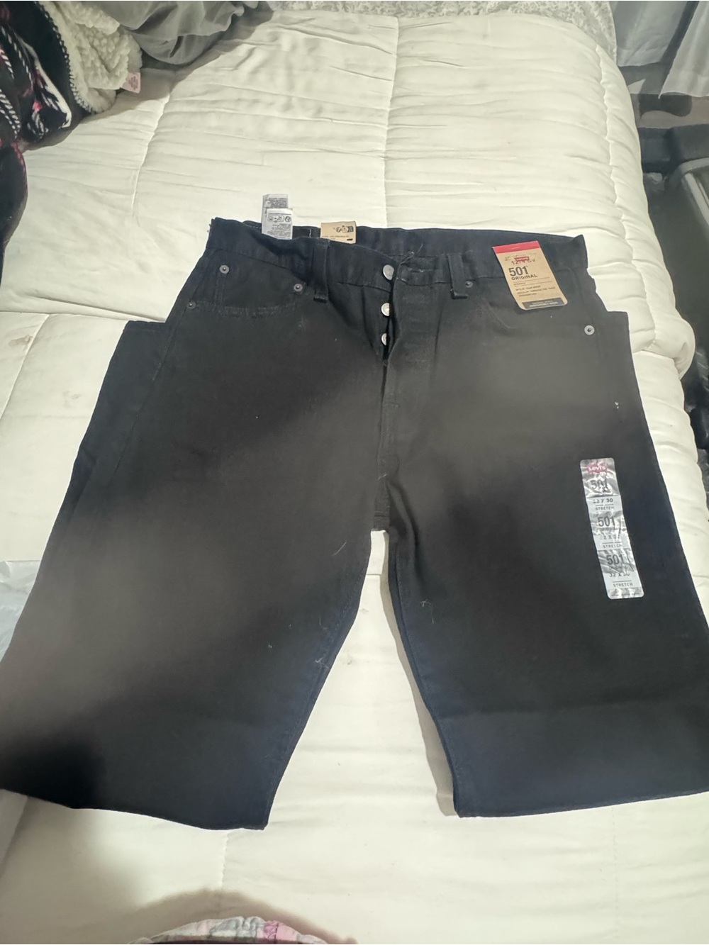 Levi's Men’s Straight Jeans in Black